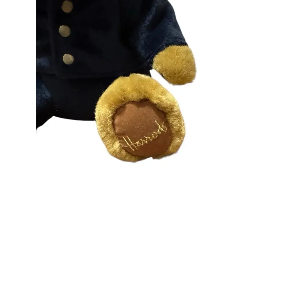 Harrods Police Bobby Knight Bridge England Teddy Bear Plush 1978 12'' Stuffed